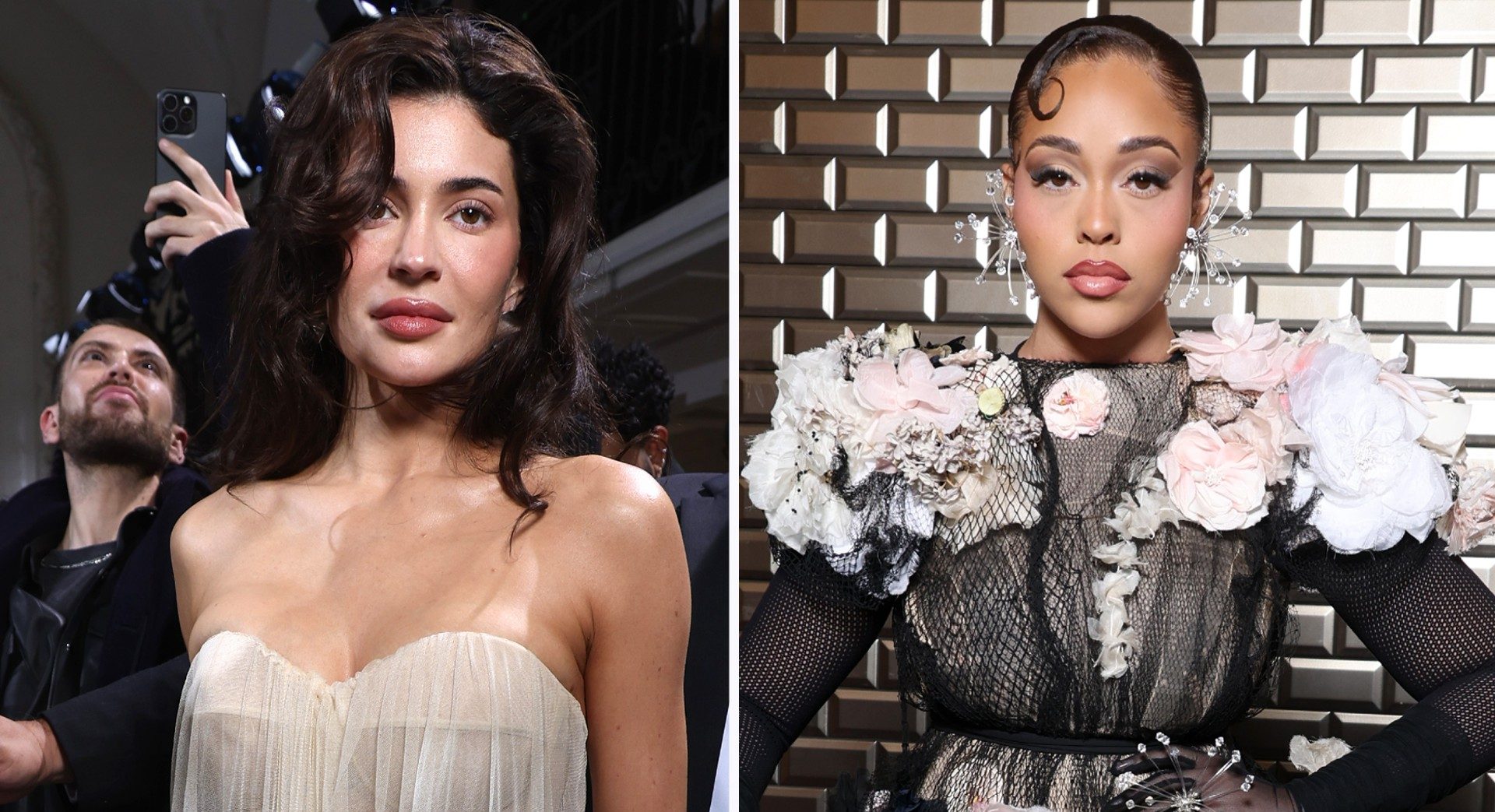 Kylie Jenner And Jordyn Woods Reunite At Paris Vogue Week