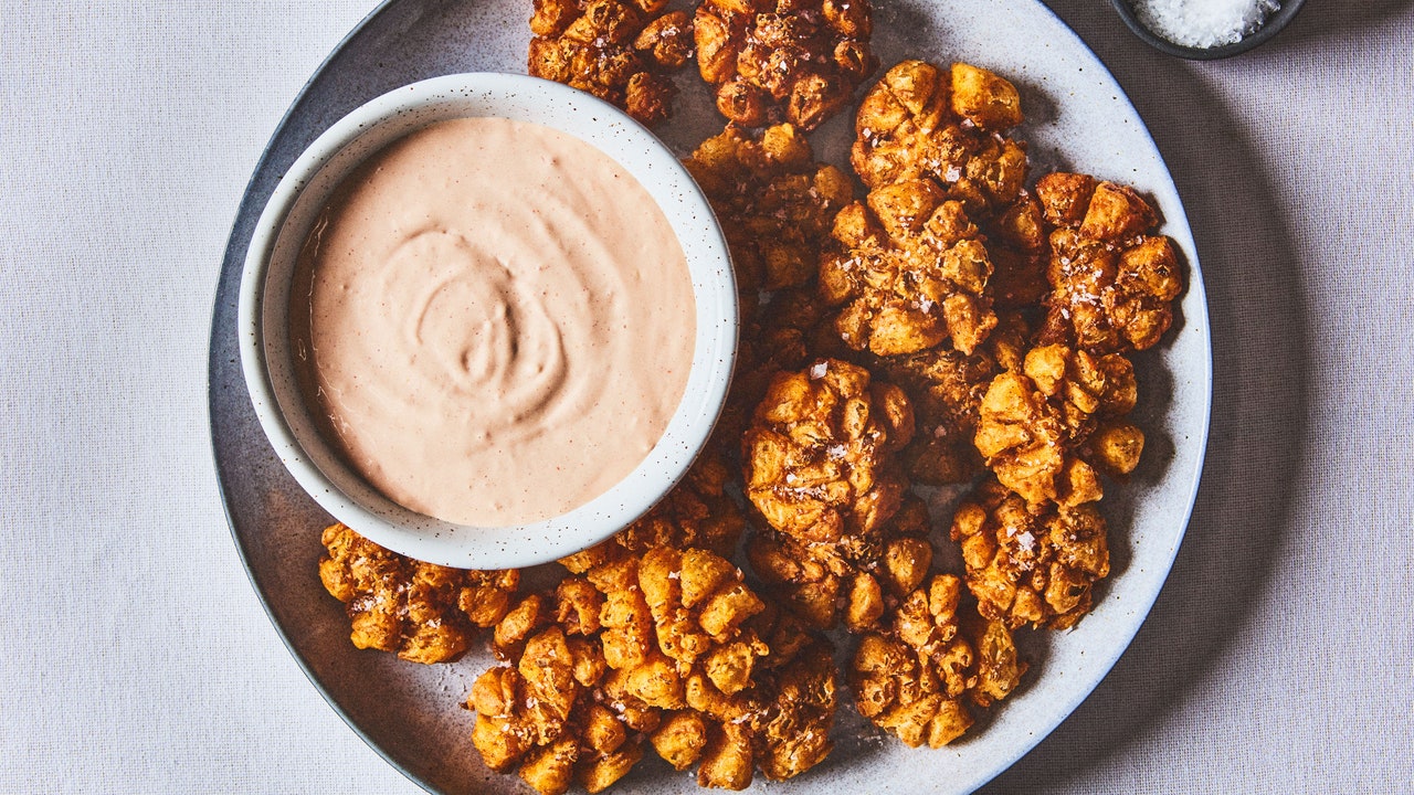Mini Onion Blossoms Recipe | Epicurious
