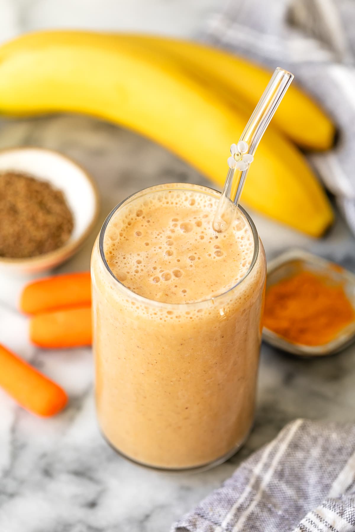Carrot Banana Protein Smoothie – Skinnytaste Carrot Banana Protein Smoothie – Skinnytaste