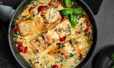 Creamy Tuscan Salmon Recipe Is Prepared In Much less Than 30 Minutes | Seafood