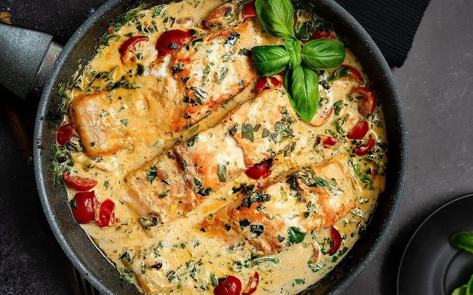 Creamy Tuscan Salmon Recipe Is Prepared In Much less Than 30 Minutes | Seafood