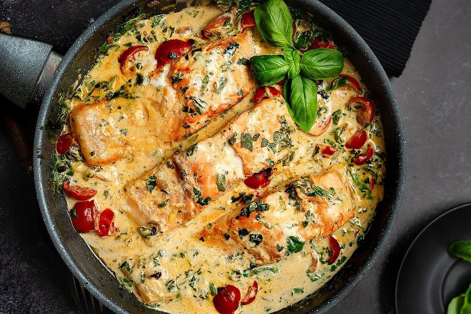 Creamy Tuscan Salmon Recipe Is Prepared In Much less Than 30 Minutes | Seafood Creamy Tuscan Salmon Recipe Is Prepared In Much less Than 30 Minutes | Seafood