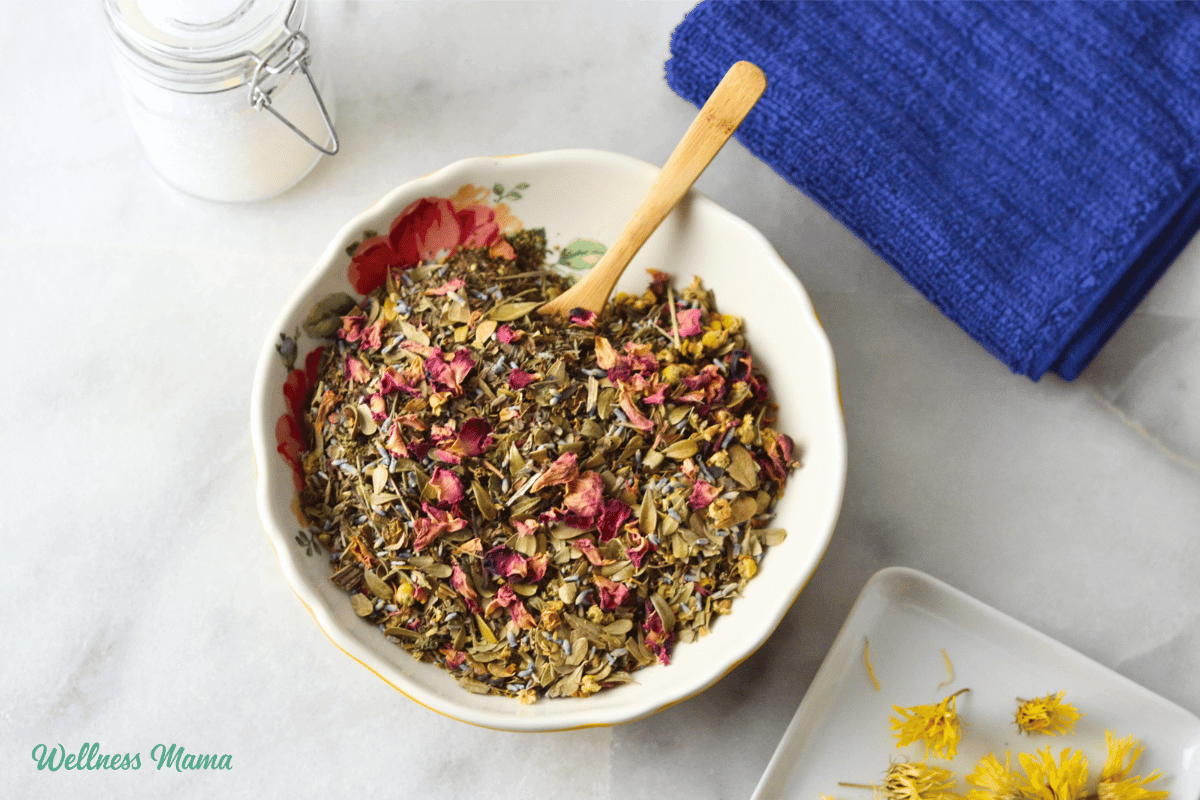 After-Beginning Sitz Tub Herbs DIY Recipe After-Beginning Sitz Tub Herbs DIY Recipe