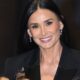 Demi Moore Wore a Massive Blazer With Sheer Lace Cutouts Demi Moore Wore a Massive Blazer With Sheer Lace Cutouts