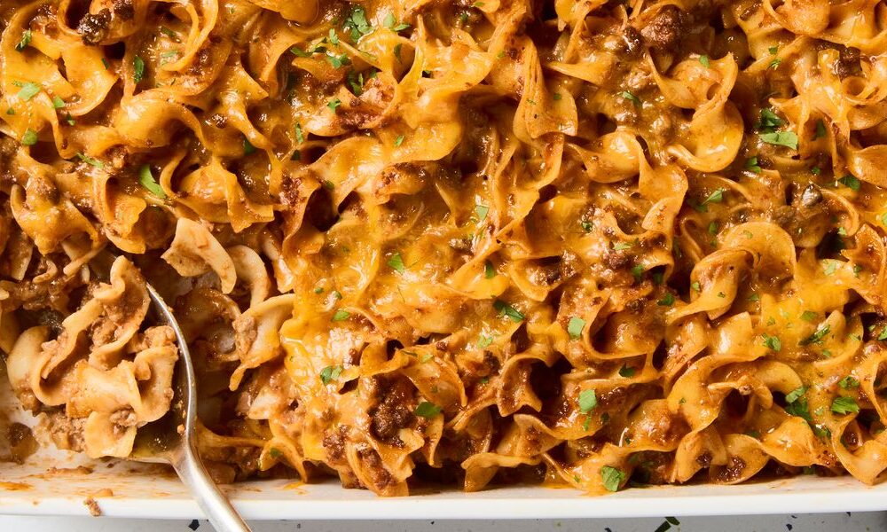 Greatest Beef Noodle Casserole Recipe