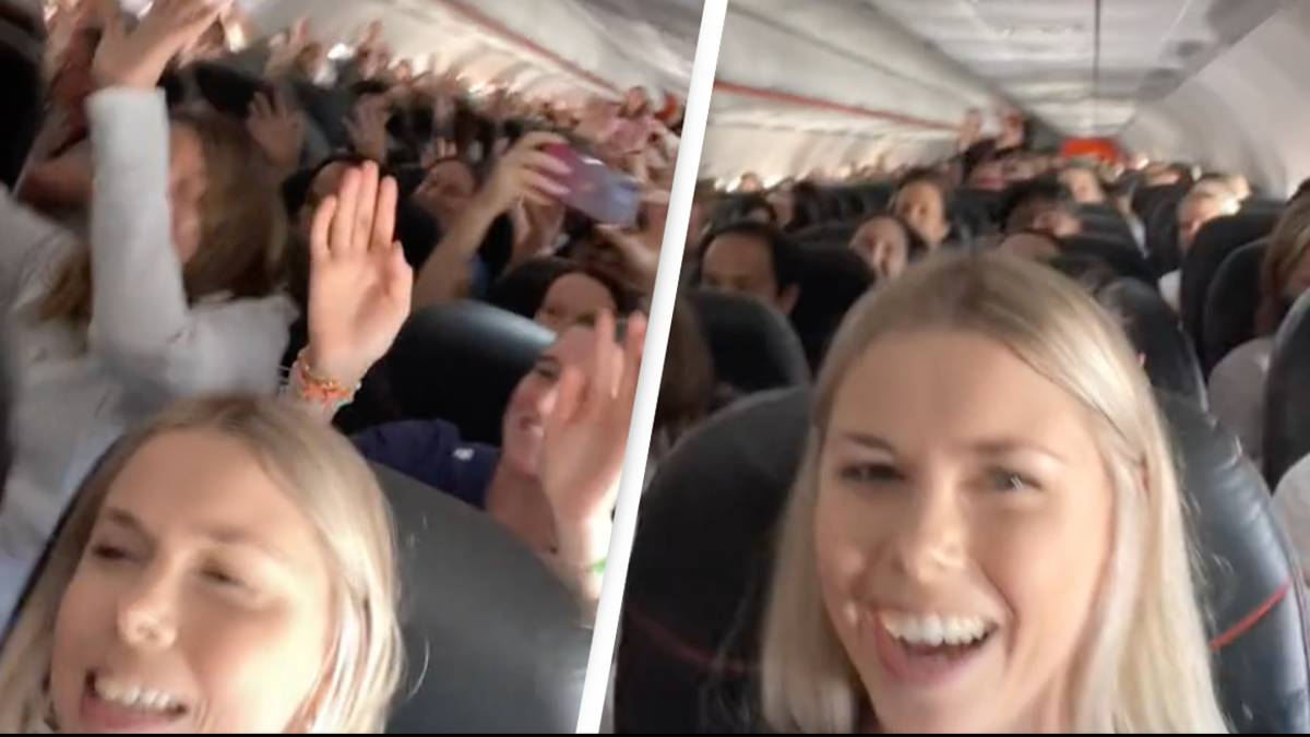 ‘Loopy’ video of total airplane singing Taylor Swift tune has everybody saying the identical factor ‘Loopy’ video of total airplane singing Taylor Swift tune has everybody saying the identical factor
