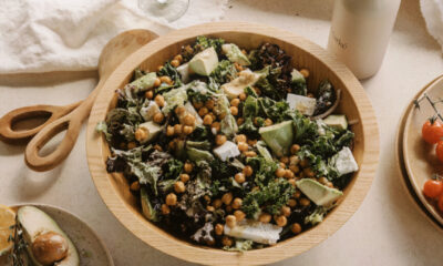 This Mediterranean Kale Salad is Sunshine in a Bowl