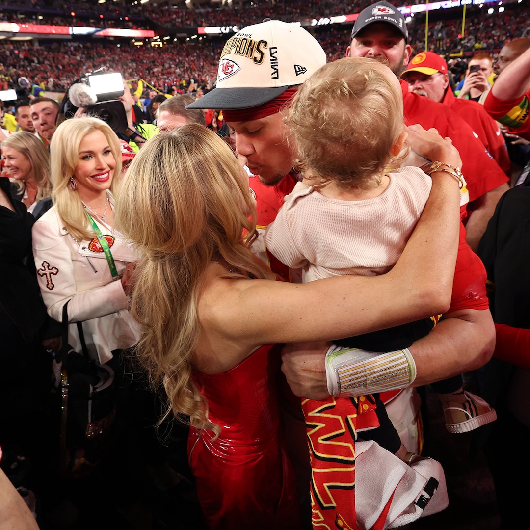 See Patrick and Brittany Mahomes’ Lovely Tremendous Bowl Celebration
