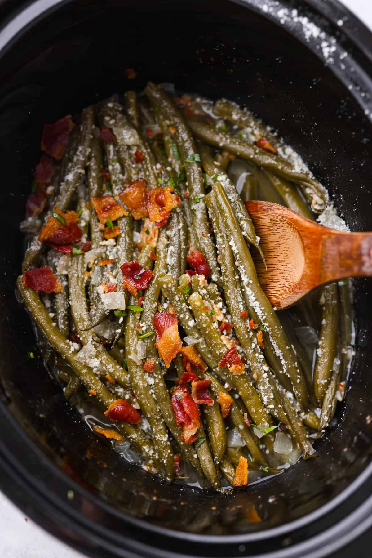 Crockpot Inexperienced Beans | The Recipe Critic