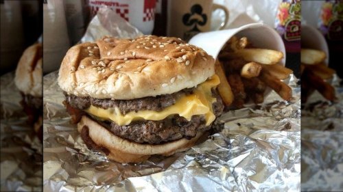 The Fact About 5 Guys’ Bacon Cheeseburger