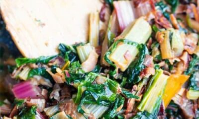 Do you know that Chard and Bacon make for an excellent meal combo?
