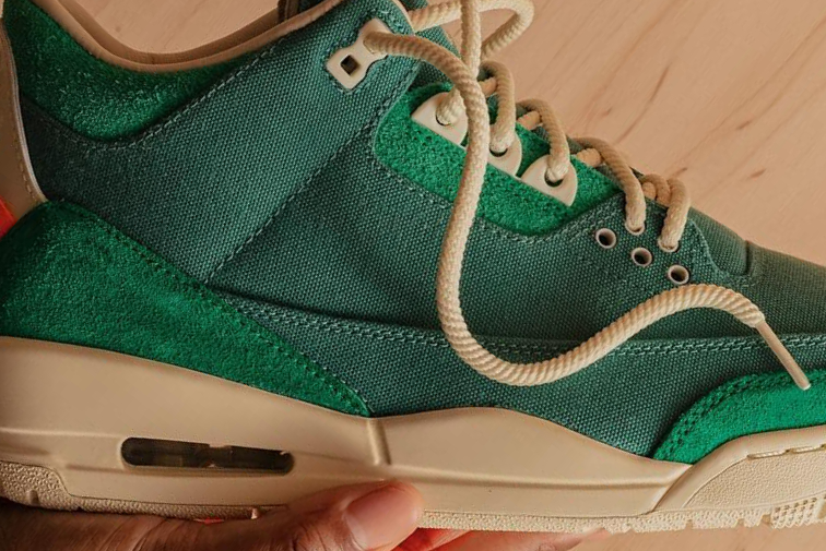 Nina Chanel Abney Debuts Gorgeously Inexperienced Jordan 3 Sneakers