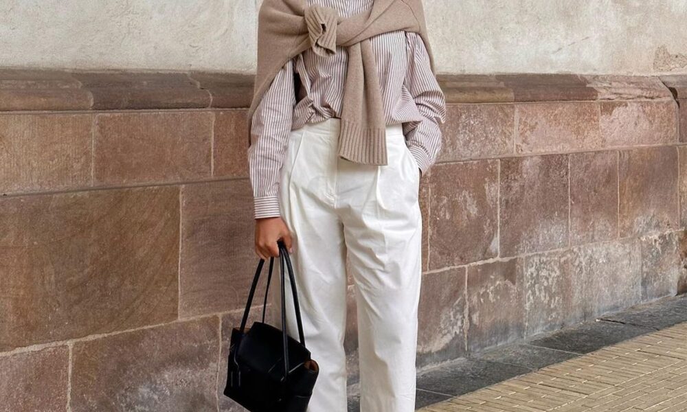7 Stylish Spring Trouser Outfits I am Sporting In Place of Denims
