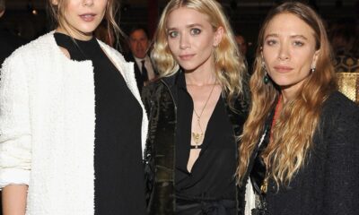Elizabeth Olsen Wore the Corduroy Development to Dinner With Her Sisters