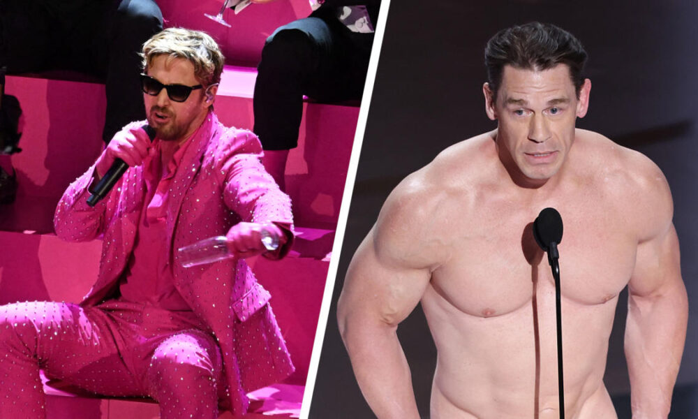 5 largest Oscars moments, from Ryan Gosling to bare John Cena