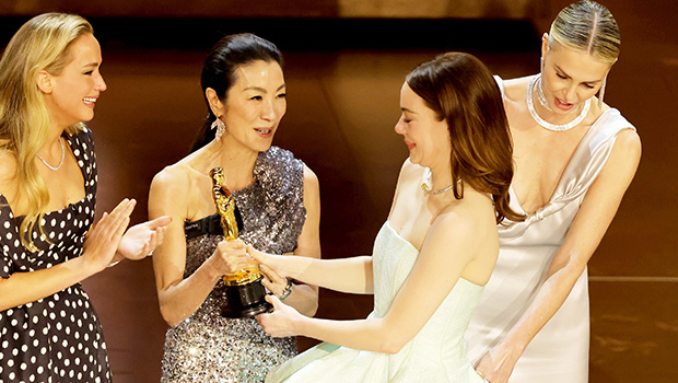 Did Michelle Yeoh Snub Emma Stone on the 2024 Oscars? She Explains – Hollywood Life
