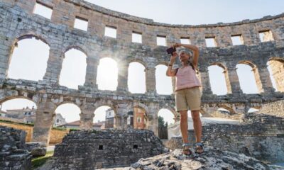 You’ll see this in all places: Roman ruins in Istria