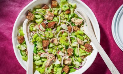 Winter Salad With Crunchy Greens and Sardines Recipe