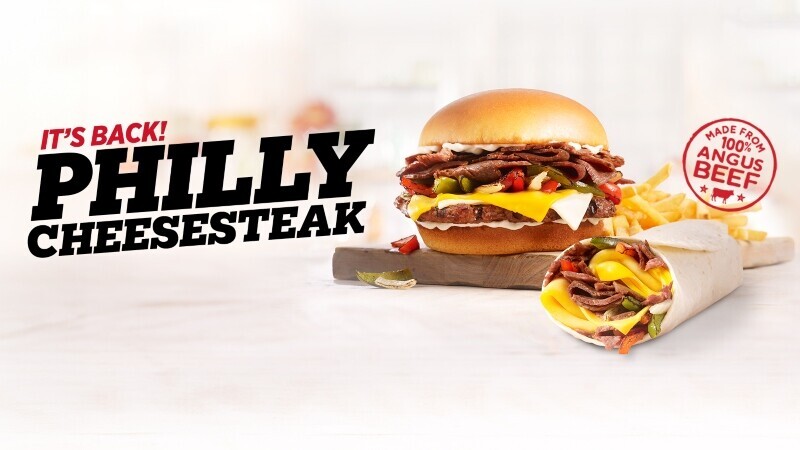 Hardee’s Proclaims the Return of Fan-Favourite Philly Cheesesteak Duo