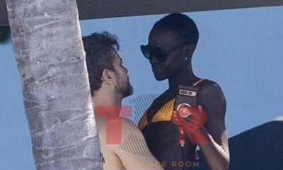 Lupita Nyong’o & Joshua Jackson Trade Kisses (PHOTOS)
