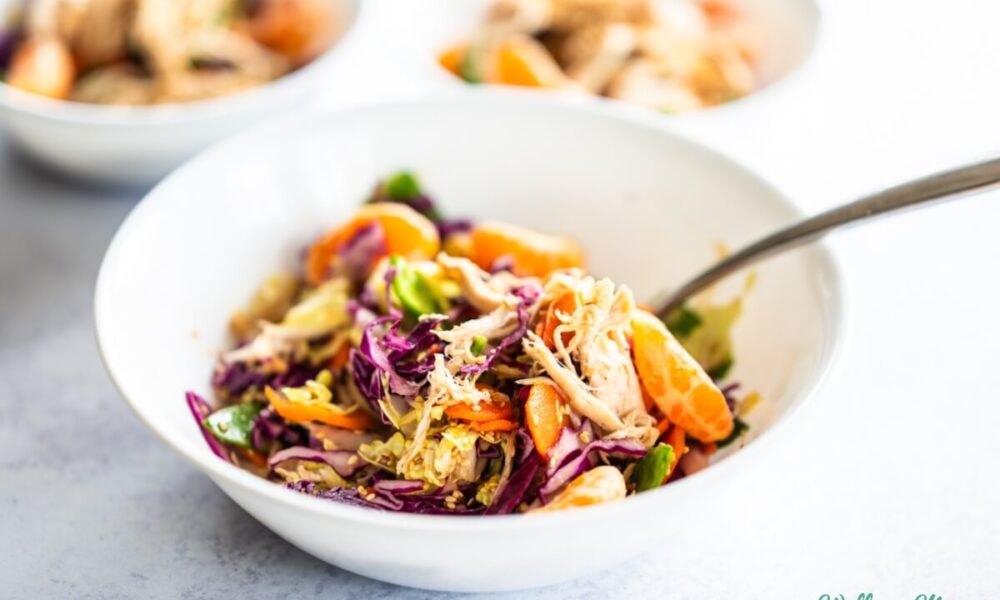 Colourful Asian Rooster Salad Recipe