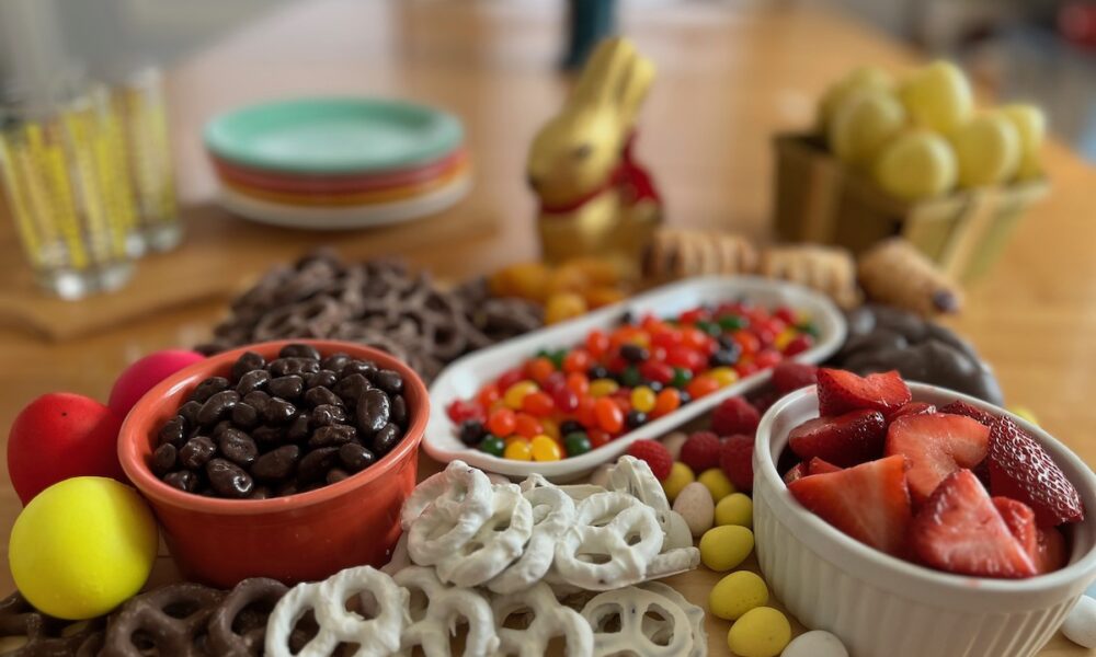 Easter Sweet Charcuterie Board – Bagels and Lasagna
