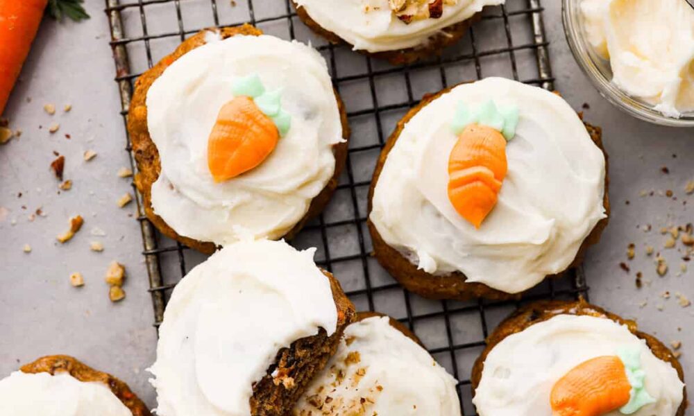 Frosted Carrot Cake Cookies | The Recipe Critic