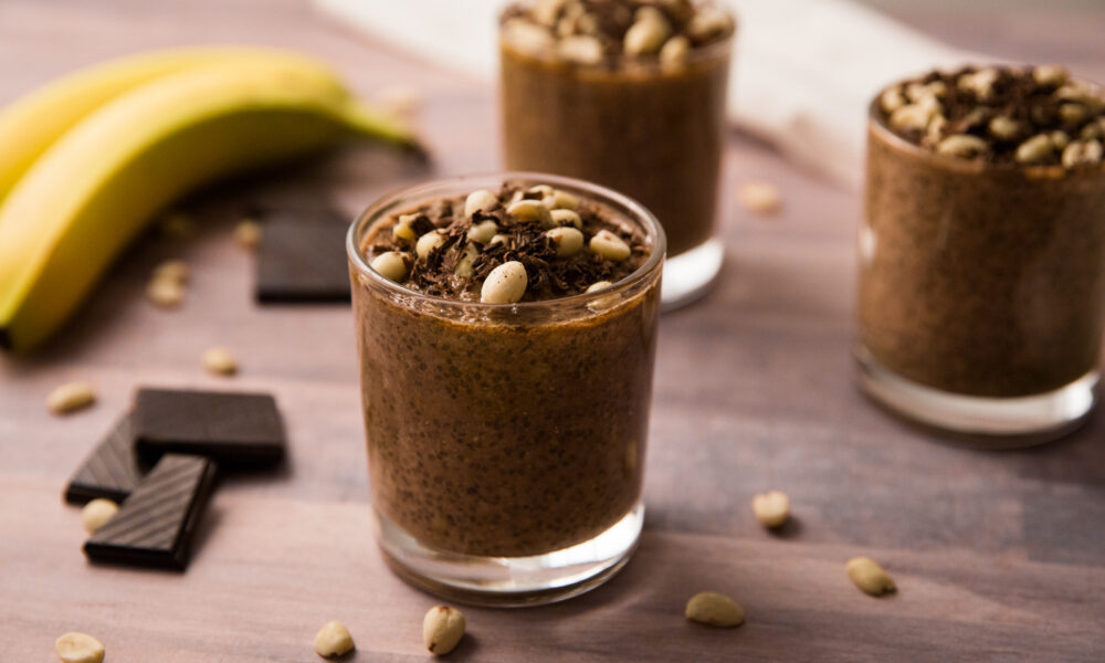 Wealthy Chocolate Peanut Butter Chia Pudding Recipe