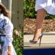 Melania Trump Dons Louboutin to Vote in Florida Republican Major