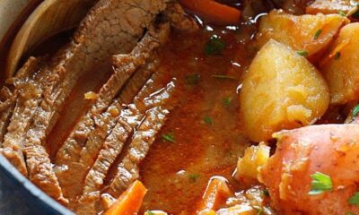 Braised Brisket with Potatoes and Carrots