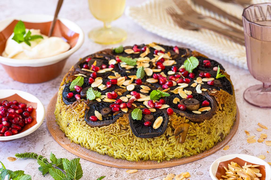 Eid al-Fitr: Mushroom Maqluba Recipe
