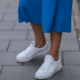 White Sneaker Outfits for Spring