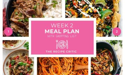 Weekly Meal Plan #2 | The Recipe Critic