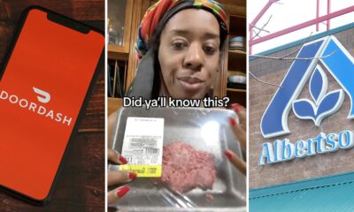 Girl DoorDashes 1lb of Floor Beef from Albertsons. It Backfires