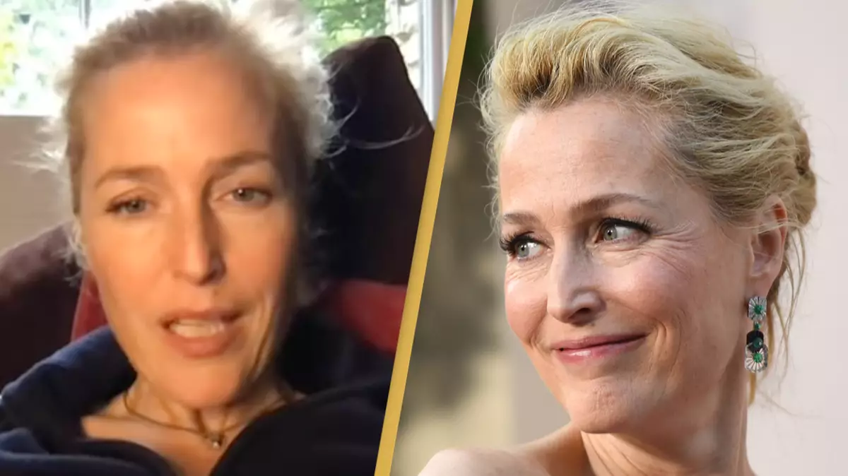 Gillian Anderson explains why she commonly switches between an American and British accent off-screen Gillian Anderson explains why she commonly switches between an American and British accent off-screen