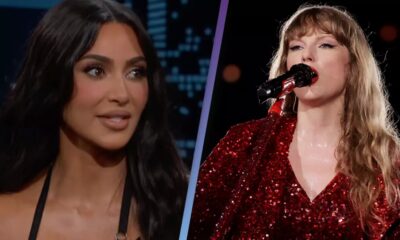 Kim Kardashian insists ‘life is sweet’ in first interview since launch of Taylor Swift’s ‘diss monitor’ on new album