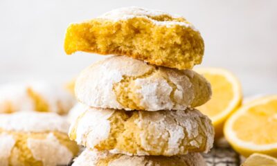 Lemon Crinkle Cookies | The Recipe Critic