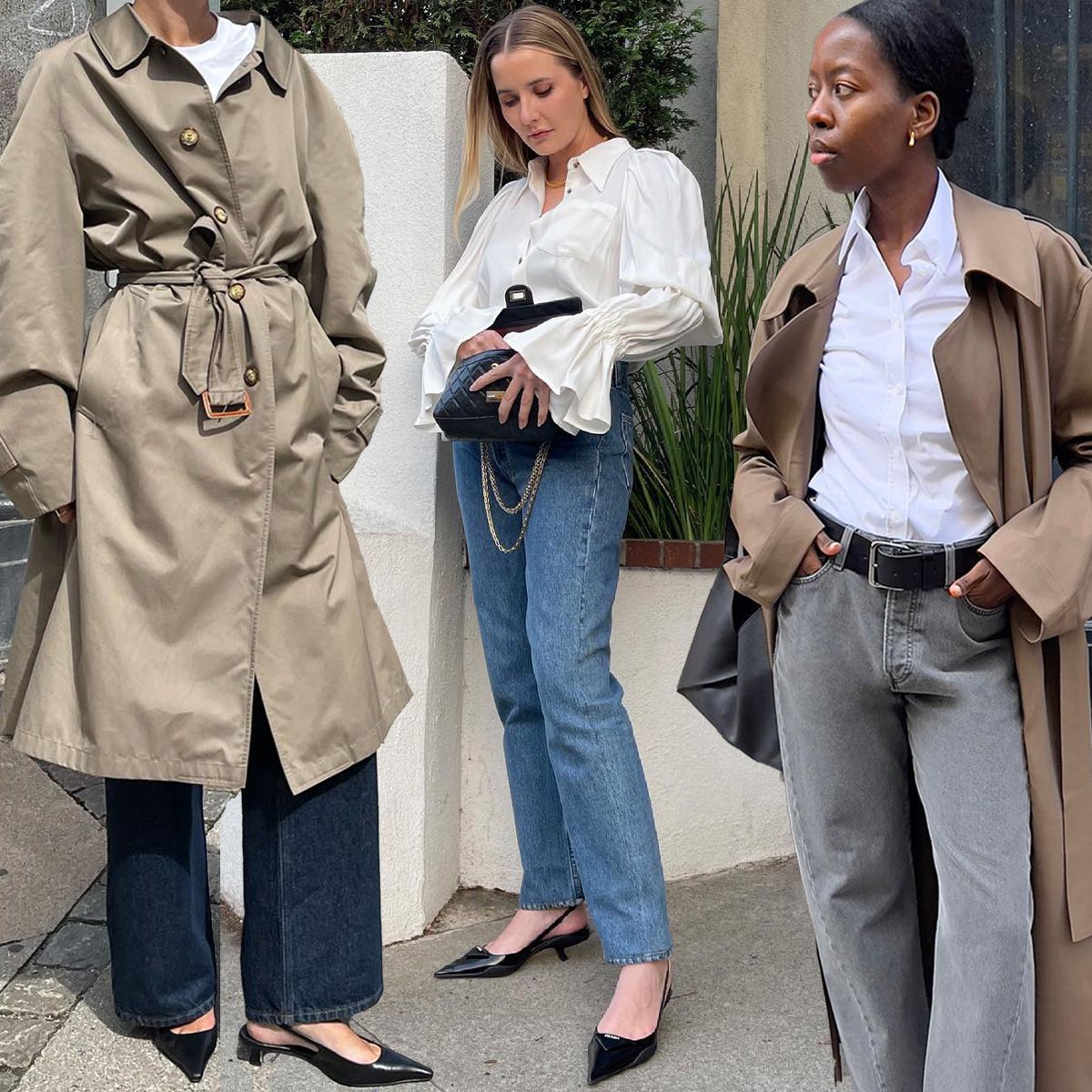 5 Costly-Trying Outfit Concepts With Black Slingback Heels