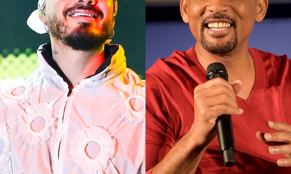 Will Smith Surprises at J Balvin’s Males in Black Coachella Present