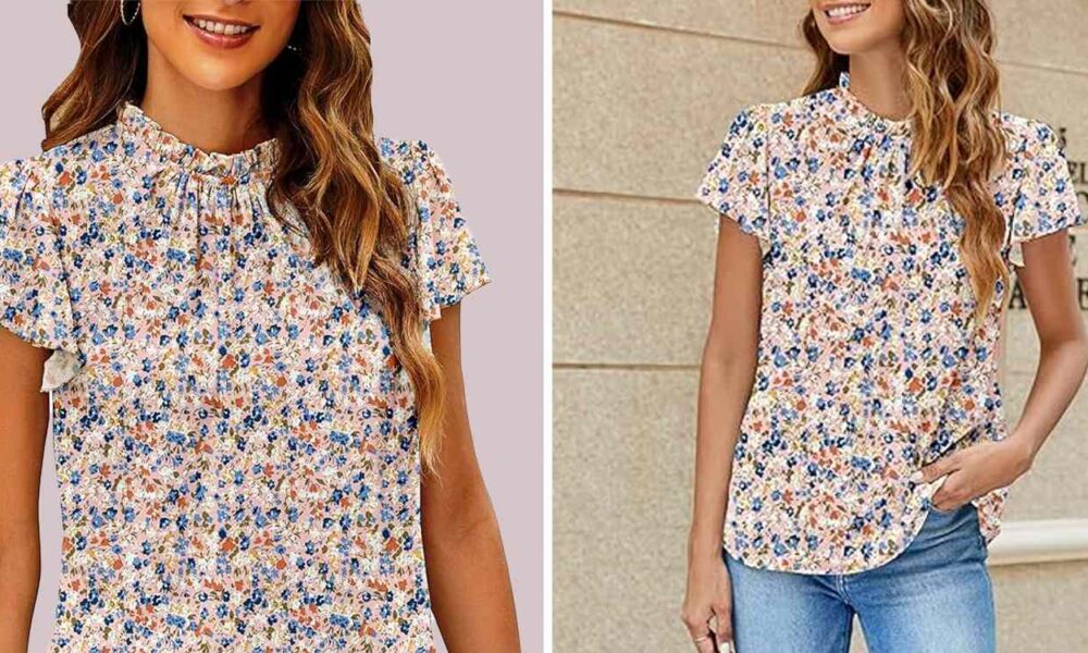 Consumers Get So Many Compliments on This Flattering and Breezy Shirt
