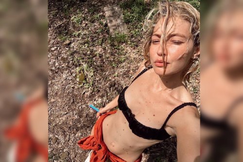 Gigi Hadid drops some pics from her secret trip with Swift and Kelce