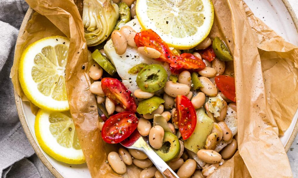 Fish en Papillote (Baked Fish in Parchment)