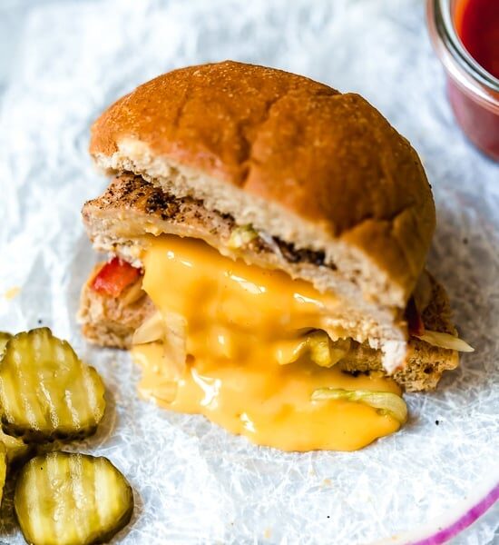 Juicy Lucy (Stuffed Turkey Cheeseburger)