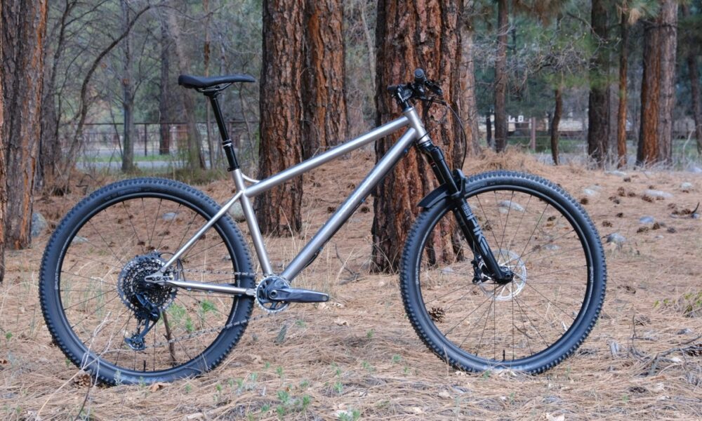 Sanitas Bikes Faucet Root is a Tempting New USA-Made Titanium Hardtail