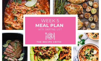 Week 5 Meal Plan | The Recipe Critic