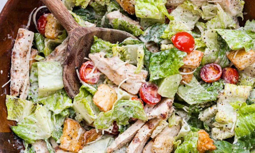 Grilled Rooster Caesar Salad | The Recipe Critic