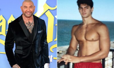 Dave Bautista Posts Throwback Pic of Him as a Teen with No Tattoos
