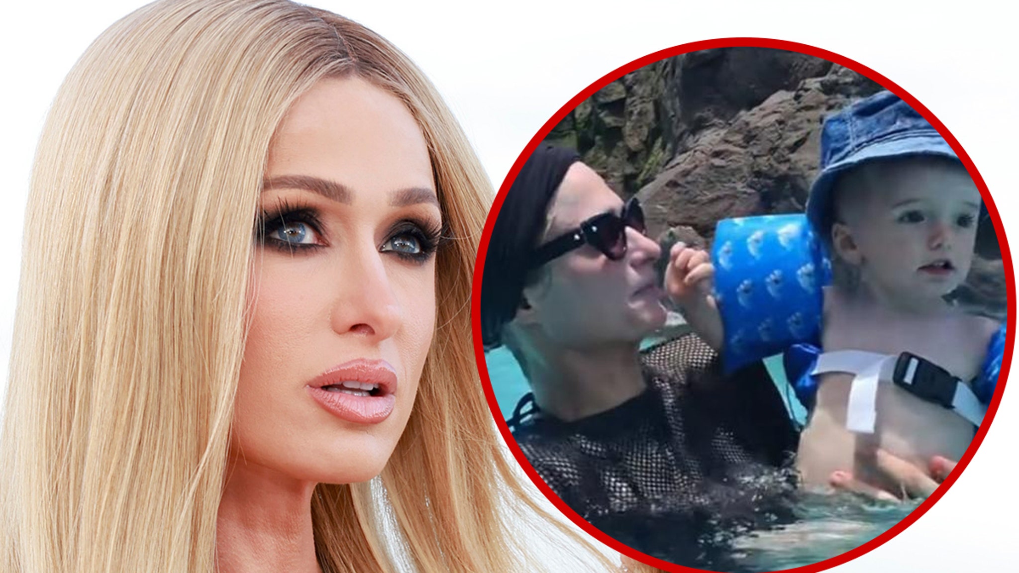 Paris Hilton Places Son’s Life Jacket on Backward, Social Media Involved