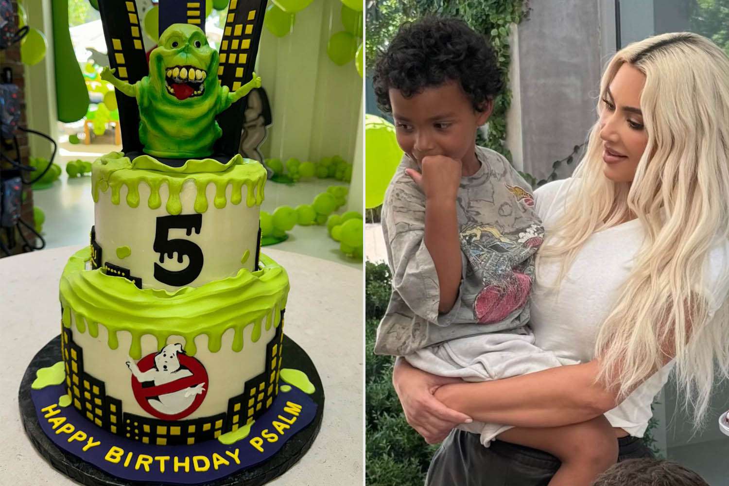 Kim Kardashian Posts Psalm’s Ghostbusters-Themed fifth Birthday Celebration Kim Kardashian Posts Psalm’s Ghostbusters-Themed fifth Birthday Celebration