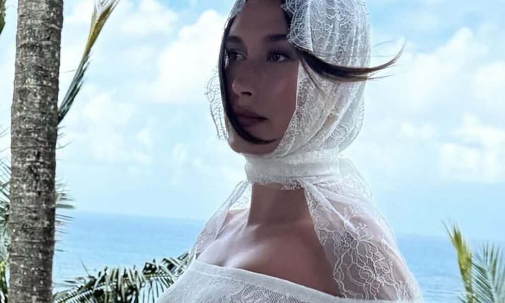 Pregnant Hailey Bieber Shares Beind-the-Scenes Maternity Shoot Picture